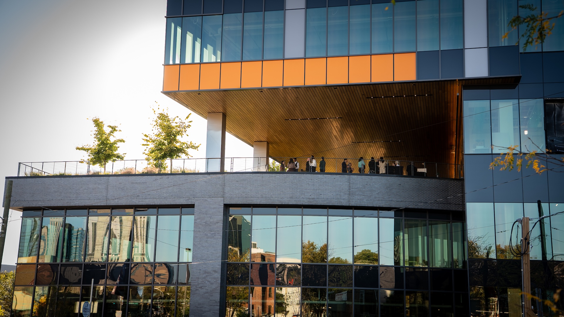 MEET Green Roof outdoor event space